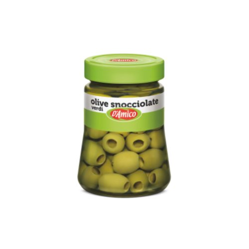 D'Amico  zöld olivab.magozott 290g