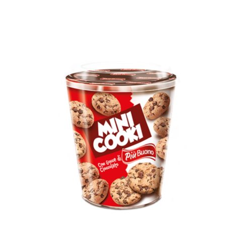 Piu Buono Mini Cookie csokis keksz 125g