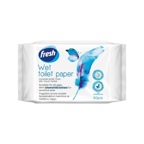 FRESH Deluxe nedves wc papír 60db
