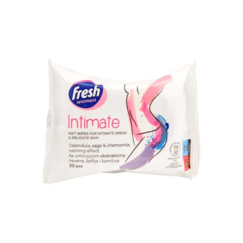FRESH nedves intim törlökendő 20db