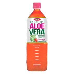 Aloe Vera ital Eper ízű 1000 ml DRS