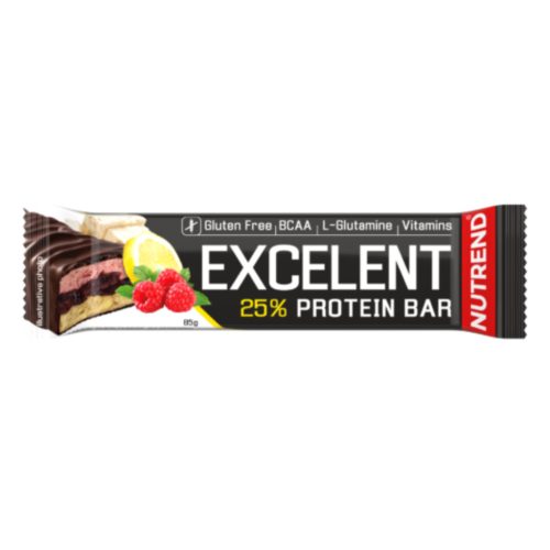 Nutrend Exc. Fehérje szel.Málna-citrom 85g