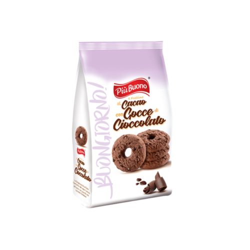Piu Buono Frollino Kakaós csokis keksz 250 g
