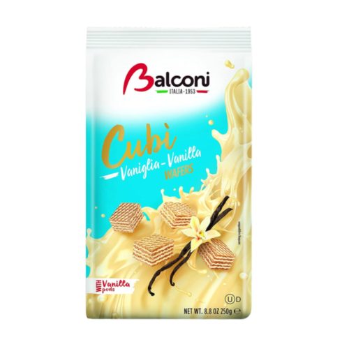 Balconi Vaniliás nápolyi kockák 250g