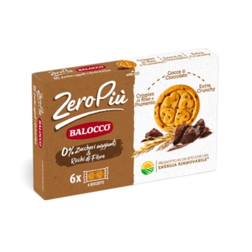 Balocco Zero Piú Csokoládés omlós keksz 210g