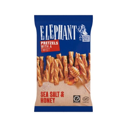 Elephant csavart perec méz&só 70g