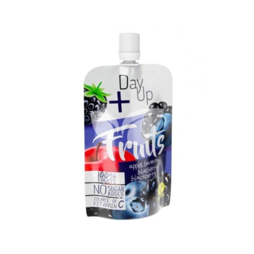 DAY UP FRUITS Almapüré Banán-Áfonya- Szeder és C-vitamin 100g