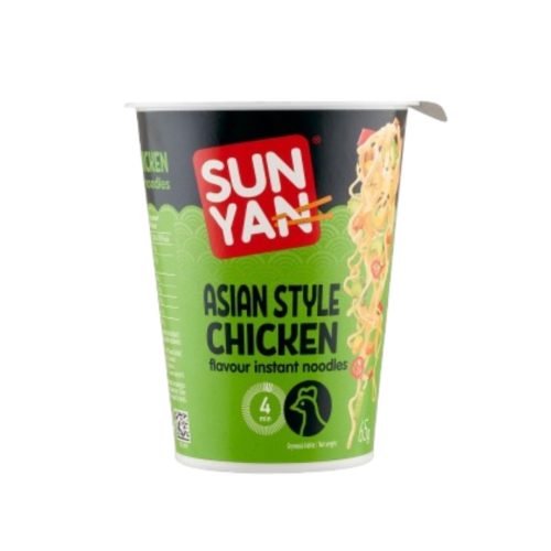 SunYan cup instant tészta ázsiai csirke 65g