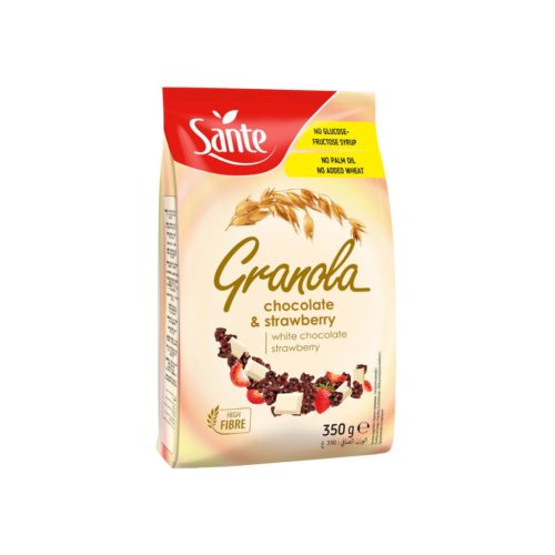 Sante Granola Fehér csoki+eper 350g
