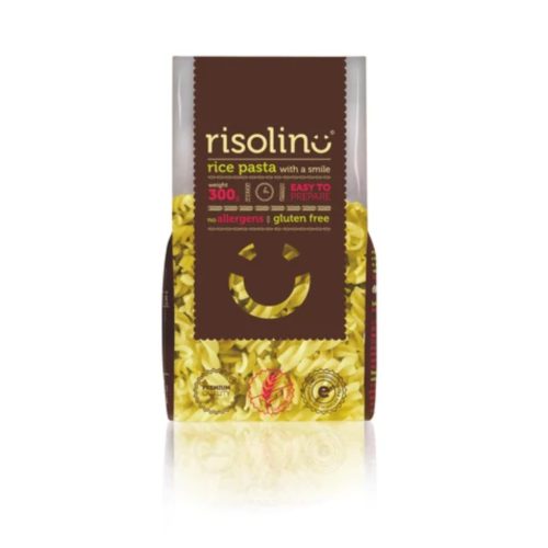 Risolino guténmentes rizstészta Fusilli 300g