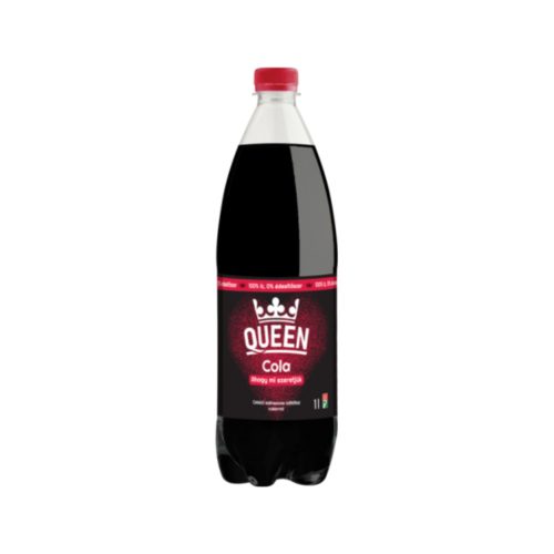 Queen szénsavas üdítő Cola 1000ml DRS