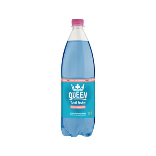 Queen szénsavas üdítő Tutti-frutti 1000ml DRS
