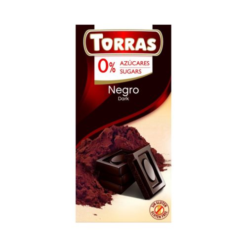 Torras Cukormentes  Étcsokoládé 75g