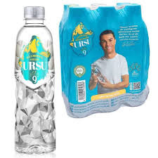 Cristiano Ronaldo-Ursu9 lúgos ásványvíz 500ml DRS