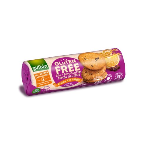 Gullon gluténm.keksz zab és narancs 180 g