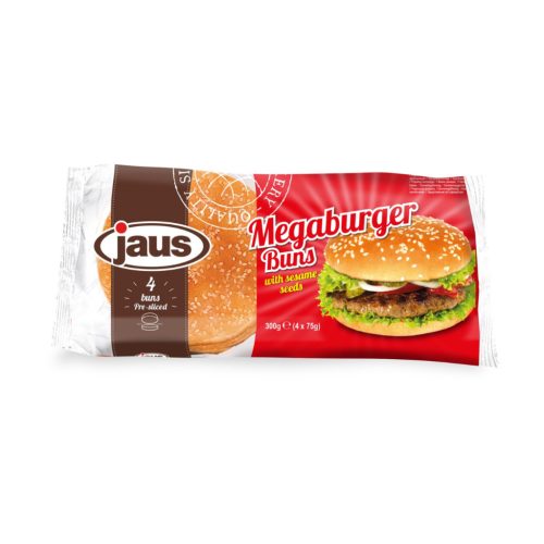 Jaus Megaburger Szezámm. 300 g