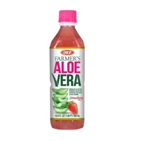 Aloe Vera ital Eper ízű 500 ml DRS